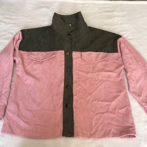 Pink & green long sleeve